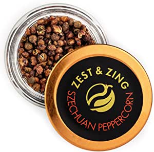 Zest & Zing Szechuan Peppercorn 12g Spice Jar RRP 9.95 CLEARANCE XL 4.99